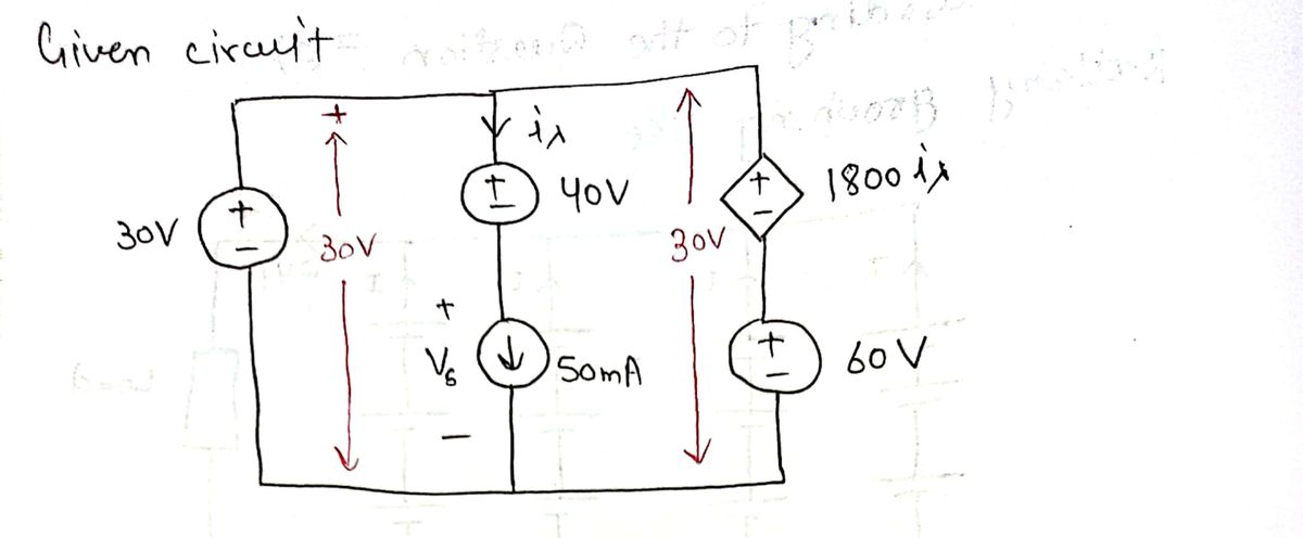 Electrical Engineering homework question answer, step 1, image 1